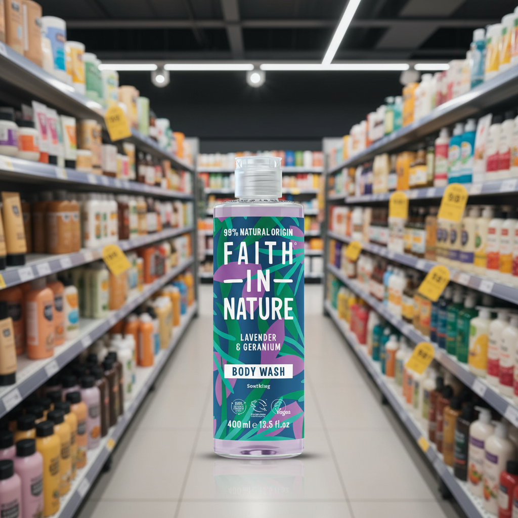 Faith In Nature Lavender & Geranium Body Wash - 400ml