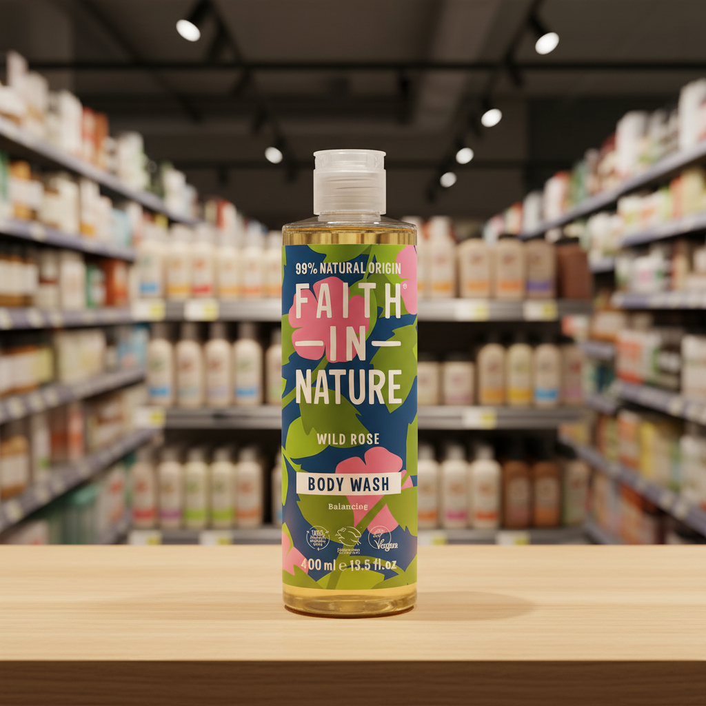Faith In Nature Wild Rose Body Wash - 400ml
