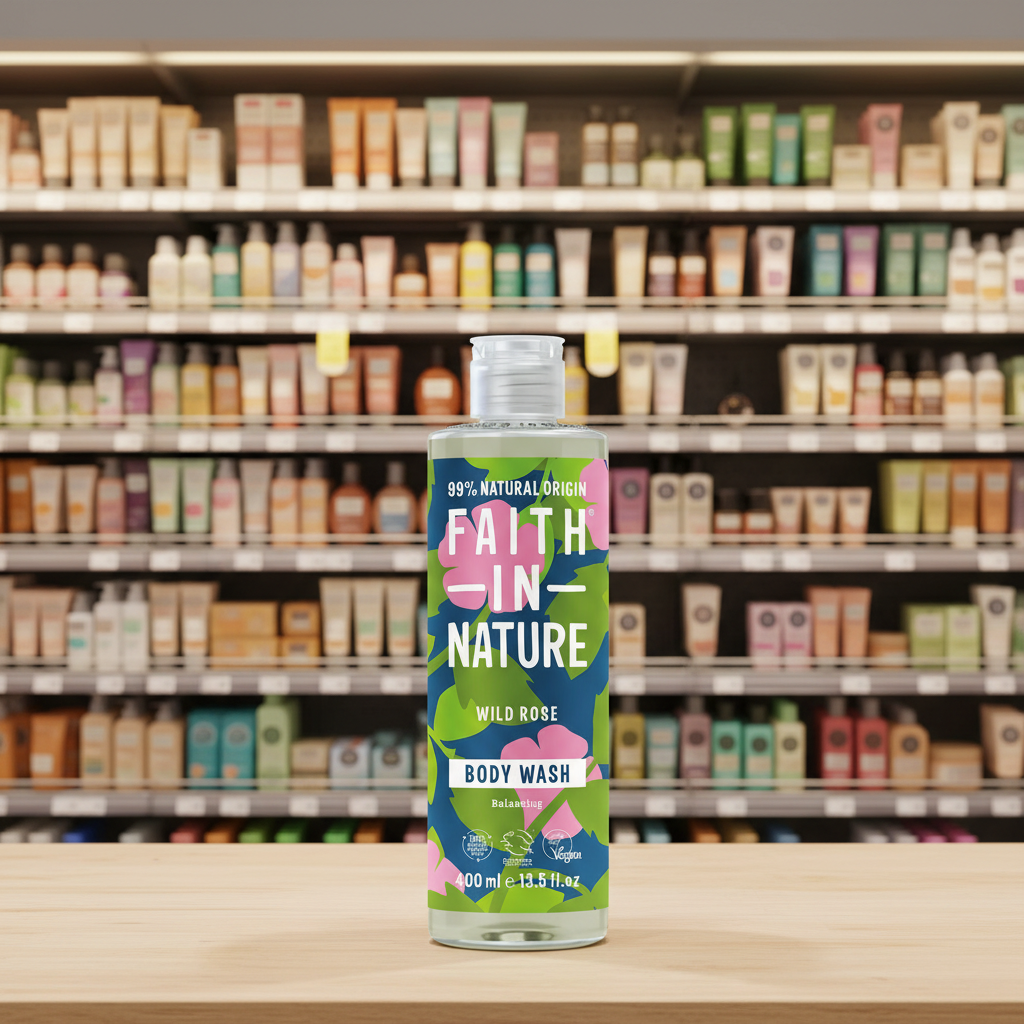 Faith In Nature Wild Rose Body Wash - 400ml
