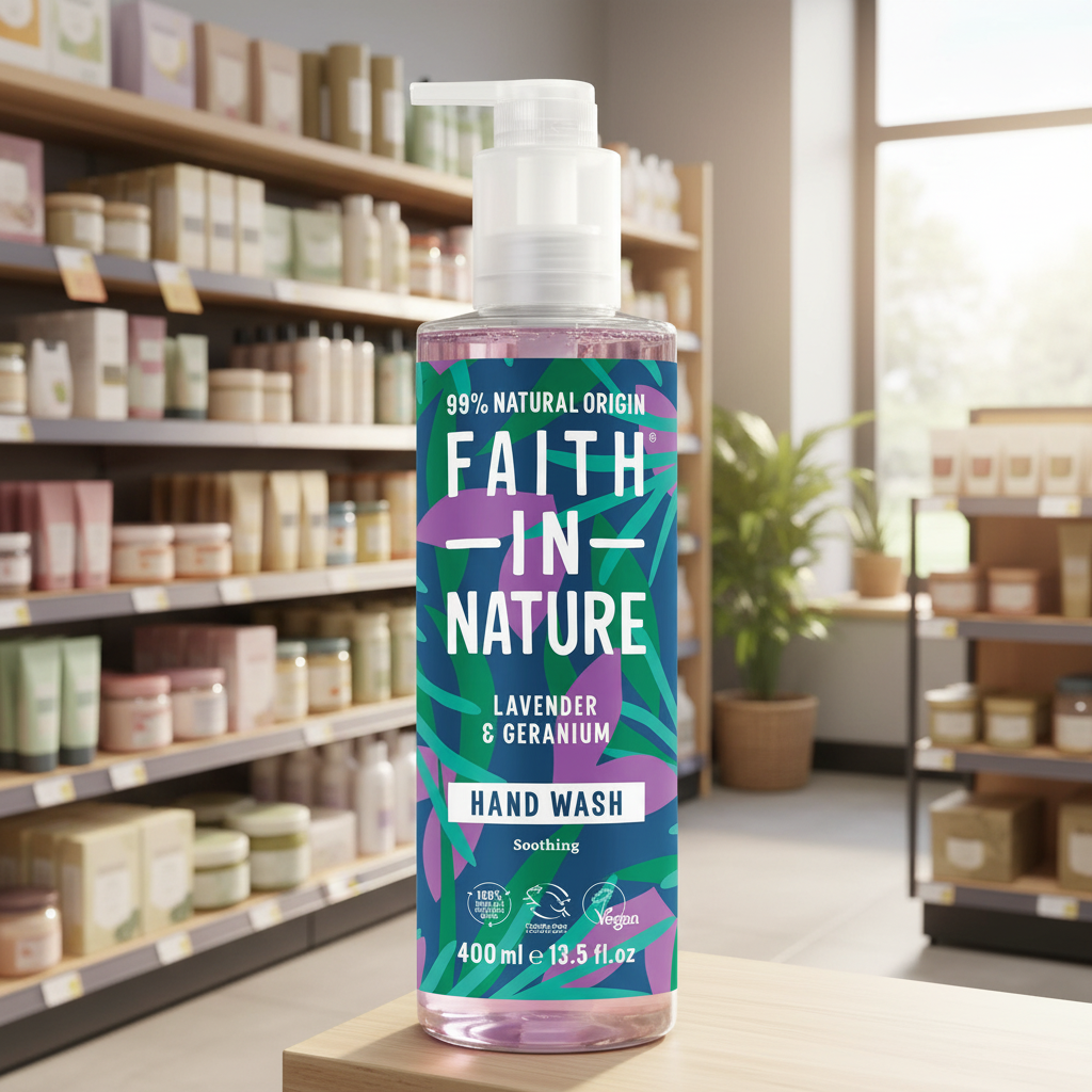 Faith In Nature Lavender & Geranium Hand Wash - 400ml