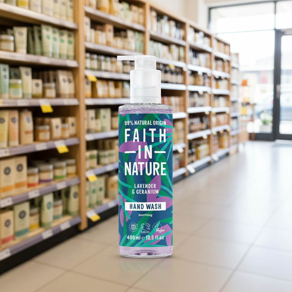 Faith In Nature Lavender & Geranium Hand Wash - 400ml