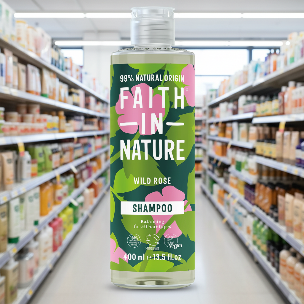 Faith In Nature Wild Rose Shampoo - 400ml