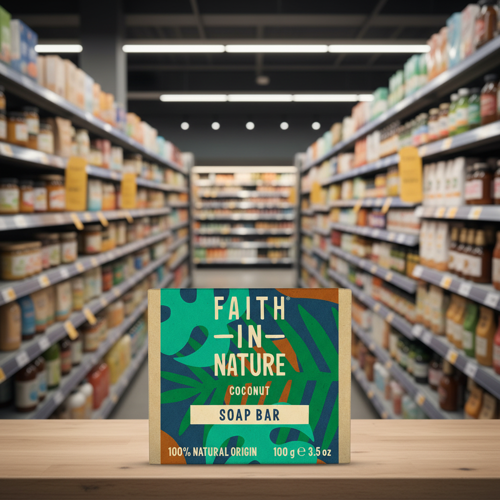 6 x Faith In Nature Coconut Soap - 100g