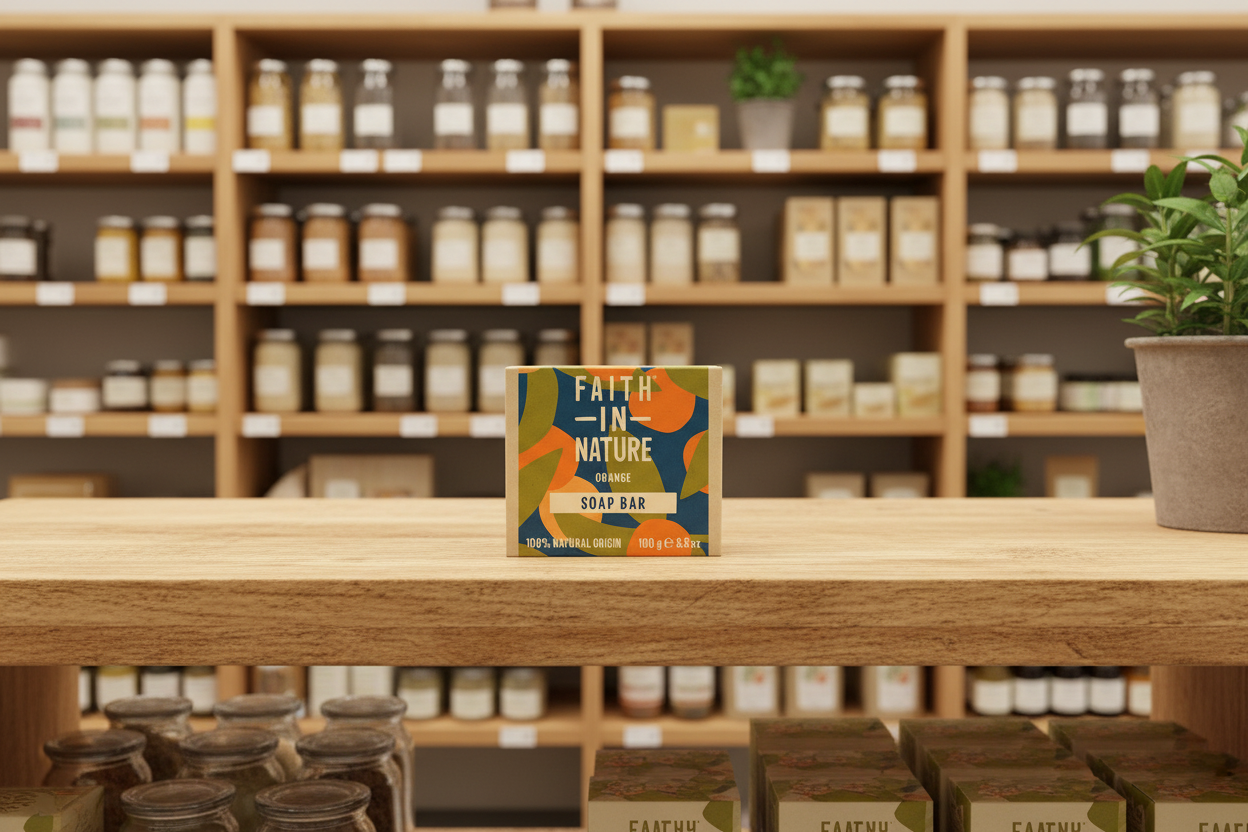 6 x Faith In Nature Orange Soap - 100g