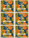 6 x Faith In Nature Orange Soap - 100g