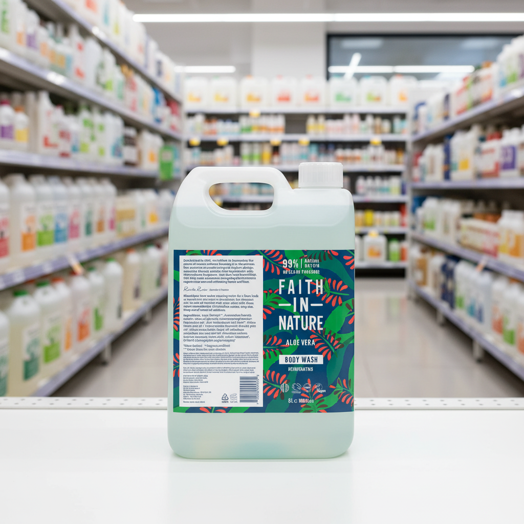 Faith In Nature Aloe Vera Body Wash - 5ltr