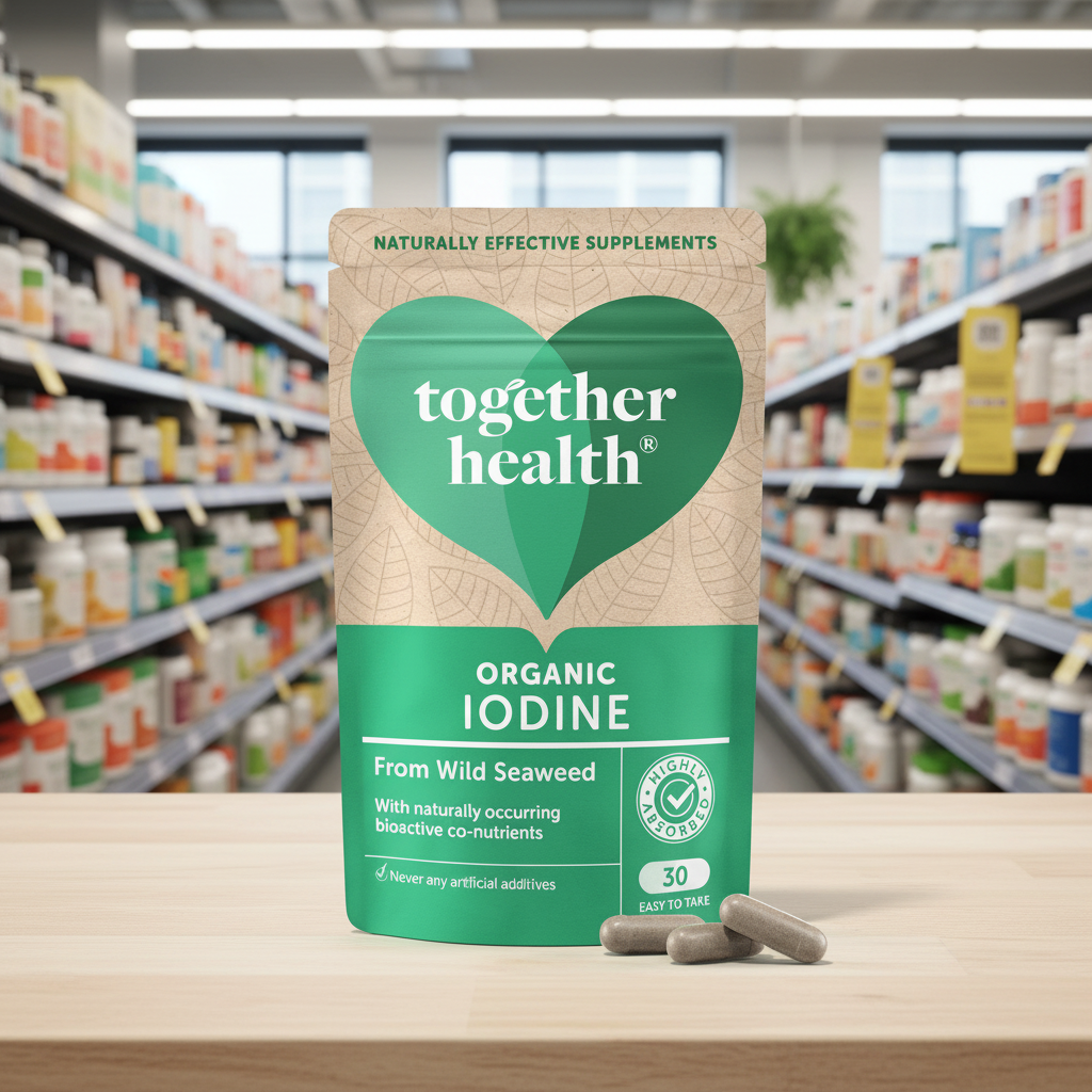 Together Health Organic Seaweed Iodine - 30caps