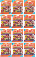 12 X Haribo Sour Skeletons Share Size Sweets Bag 140GM