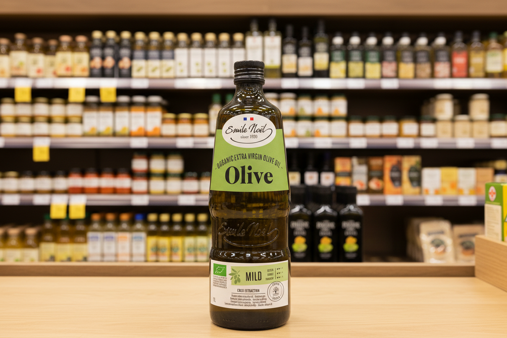 Emile Noel Organic Extra Virgin Olive oil, Mild - 1ltr