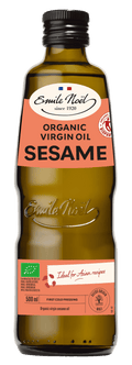 Emile Noel Organic Virgin Sesame Oil, Fairtrade - 500ml