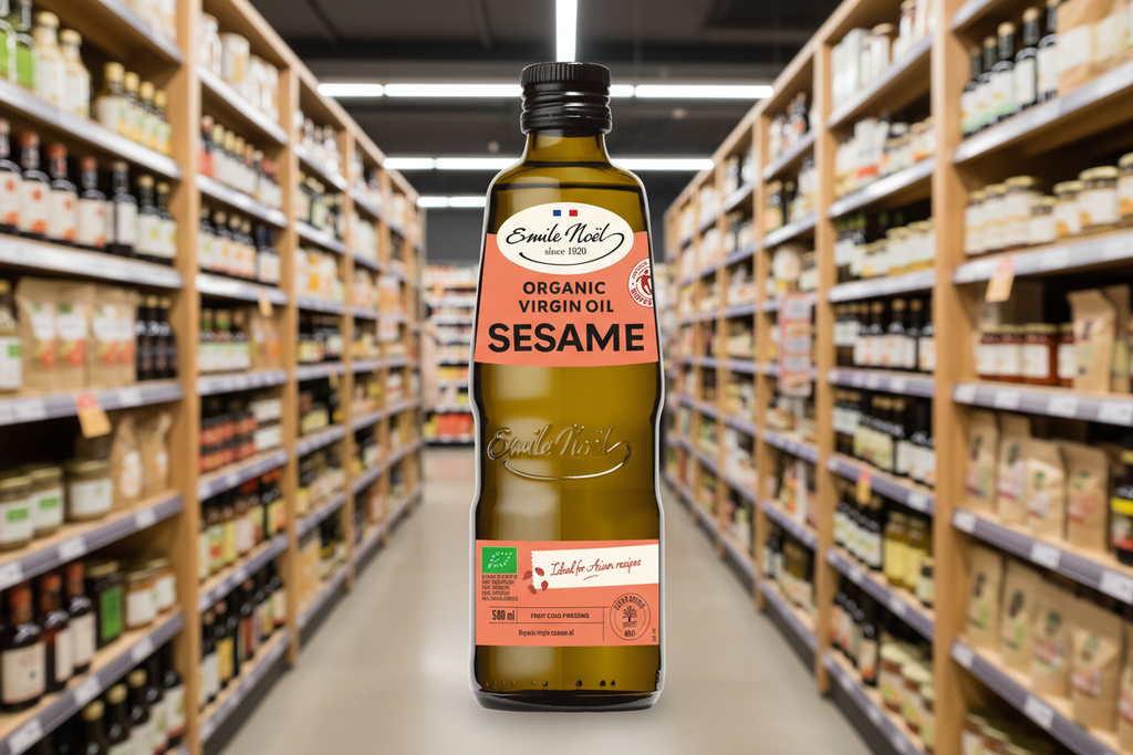Emile Noel Organic Virgin Sesame Oil, Fairtrade - 500ml