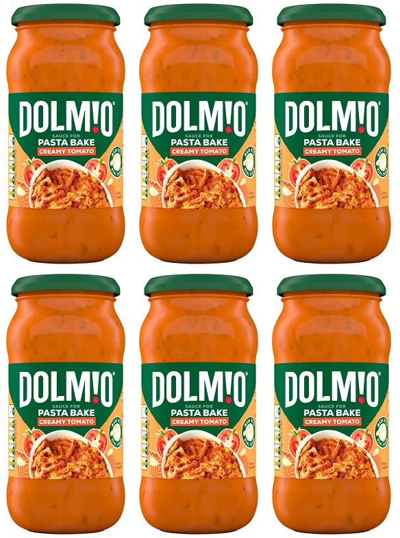 6 x Dolmio Sauce For Pasta Bake Creamy Tomato 450G