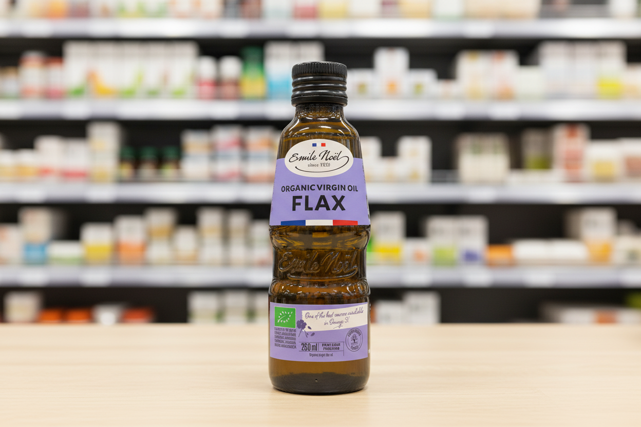 Emile Noel Organic Virgin Flax Oil - 250ml