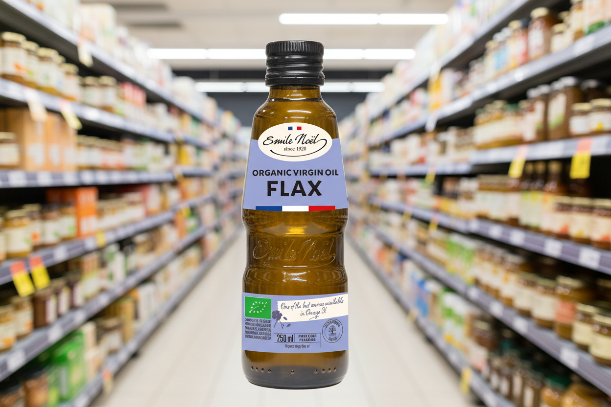 Emile Noel Organic Virgin Flax Oil - 250ml