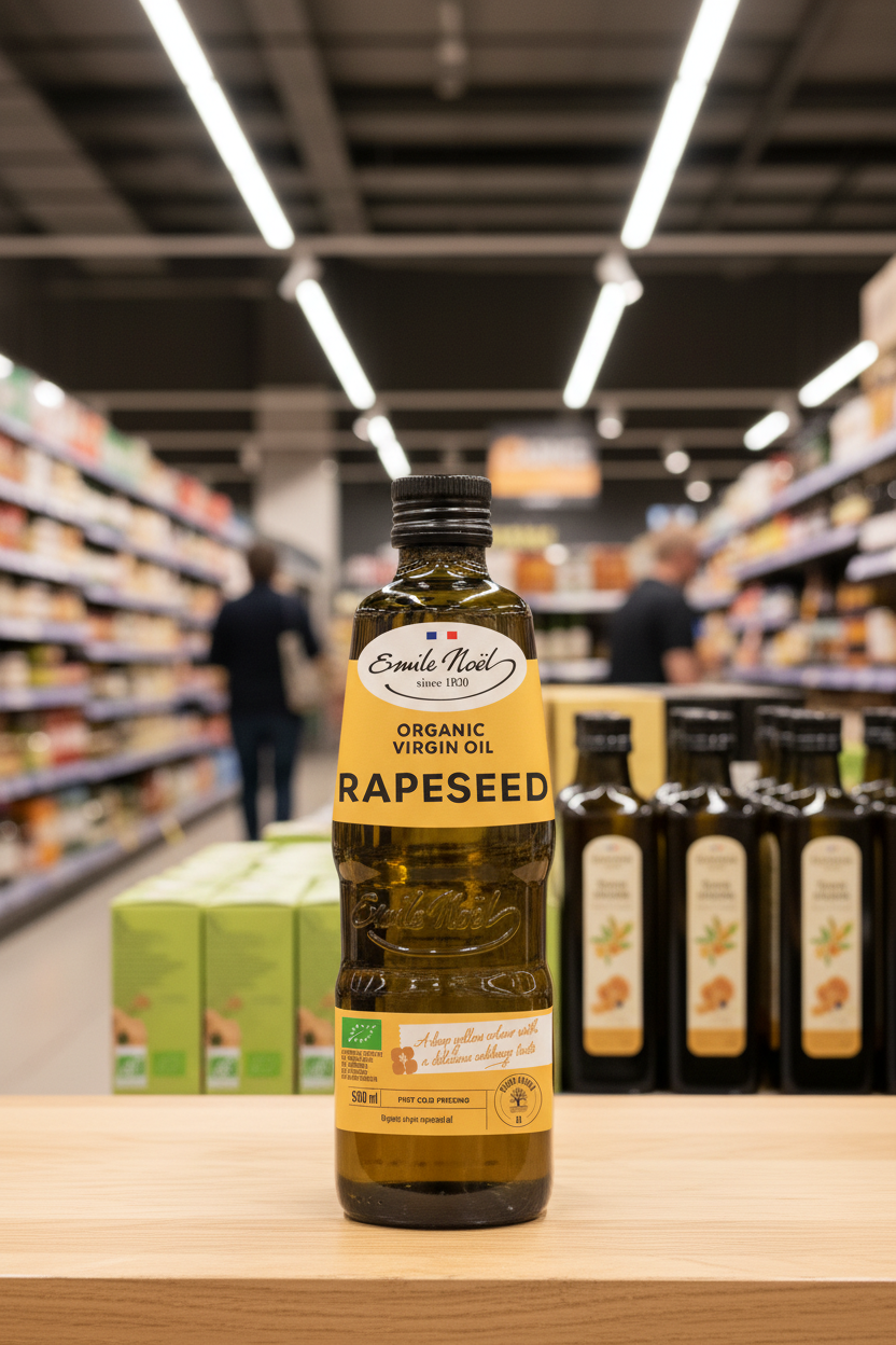 Emile Noel Organic Virgin Rapeseed Oil - 500ml