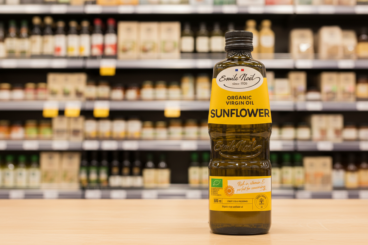 Emile Noel Organic Virgin Sunflower Oil - 500ml