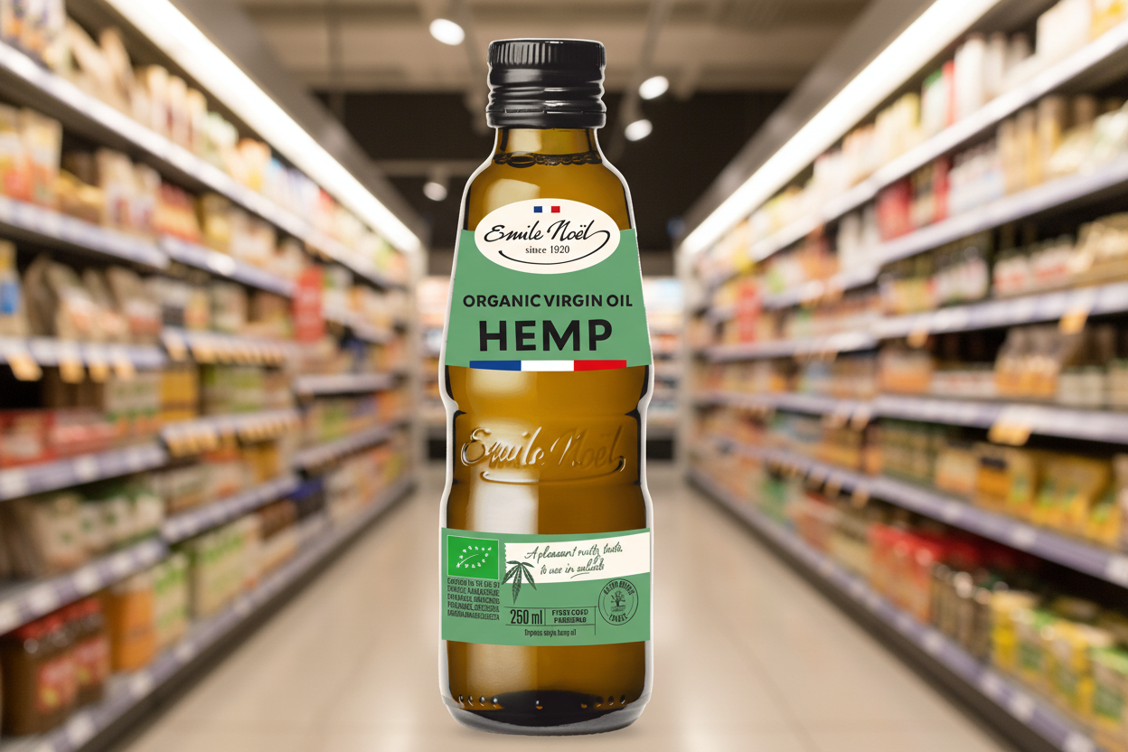 Emile Noel Organic Virgin Hemp Oil - 250ml