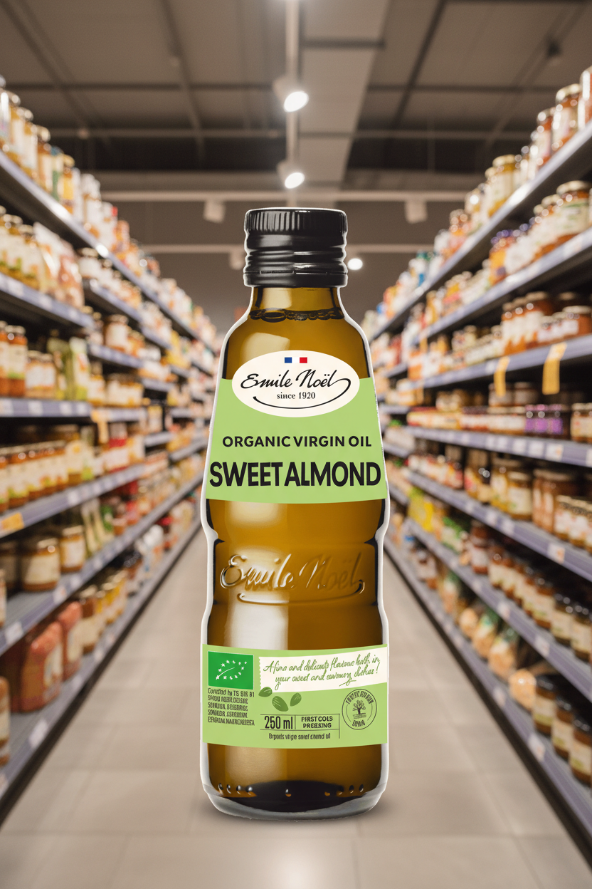 Emile Noel Organic Virgin Sweet almond oil - 250ml