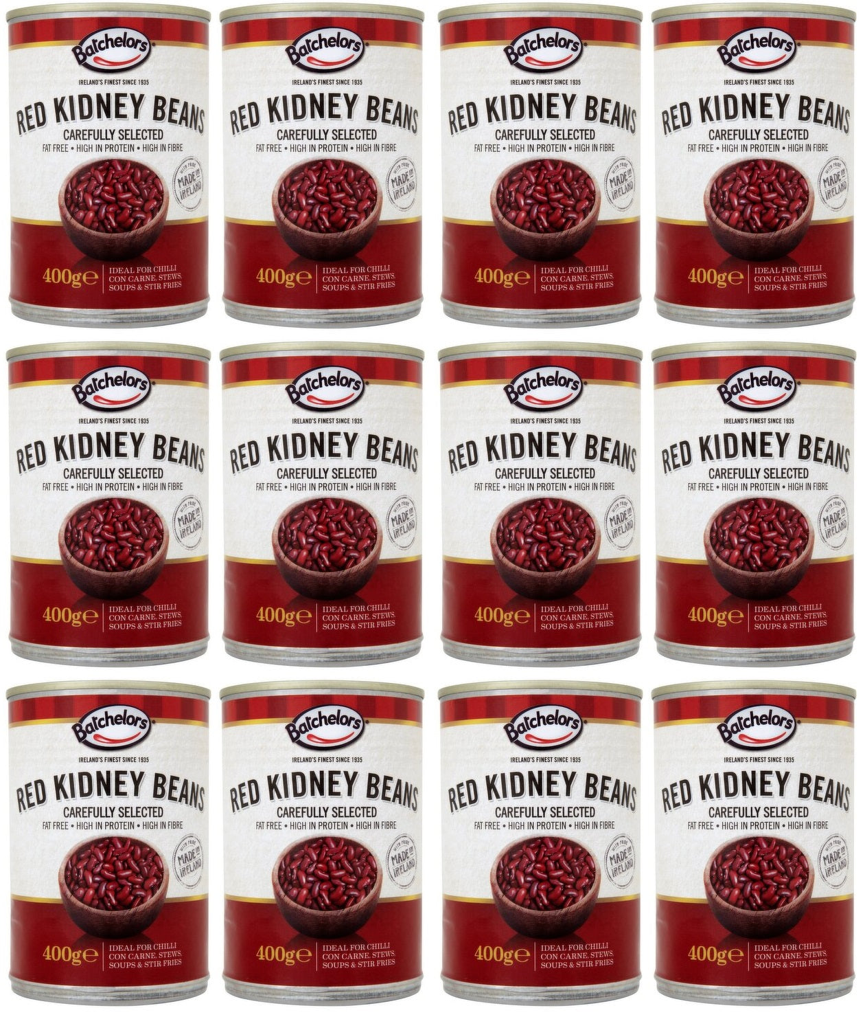 12 x Batchelors Red Kidney Beans 400G