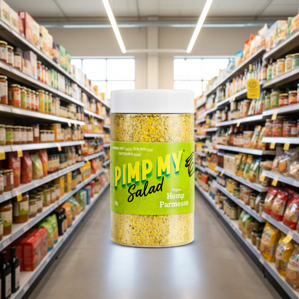 Pimp My Salad Hemp Parmesan PET jars - 150g