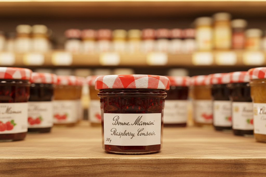 60 x Bonne Maman Raspberry Conserve 30G