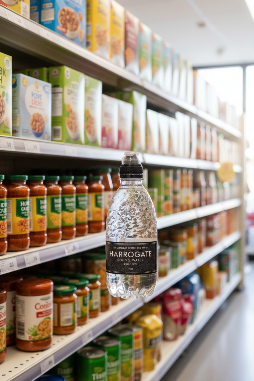 30 x Harrogate Water PET sports cap water - 330ml