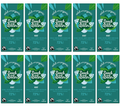 10 x Seed & Bean Dark 72% FT & Org English Mint Bar - 75g