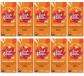 10 x Seed & Bean Dark 72% FT & Org Mandarin/Ginger Bar - 75g