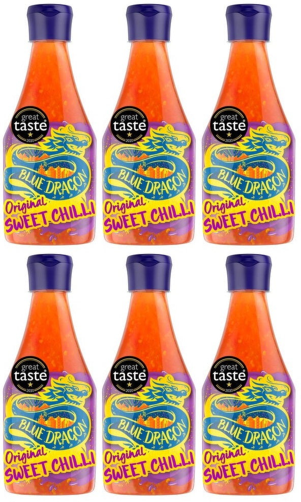6 x Blue Dragon Original Sweet Chilli Sauce 380G