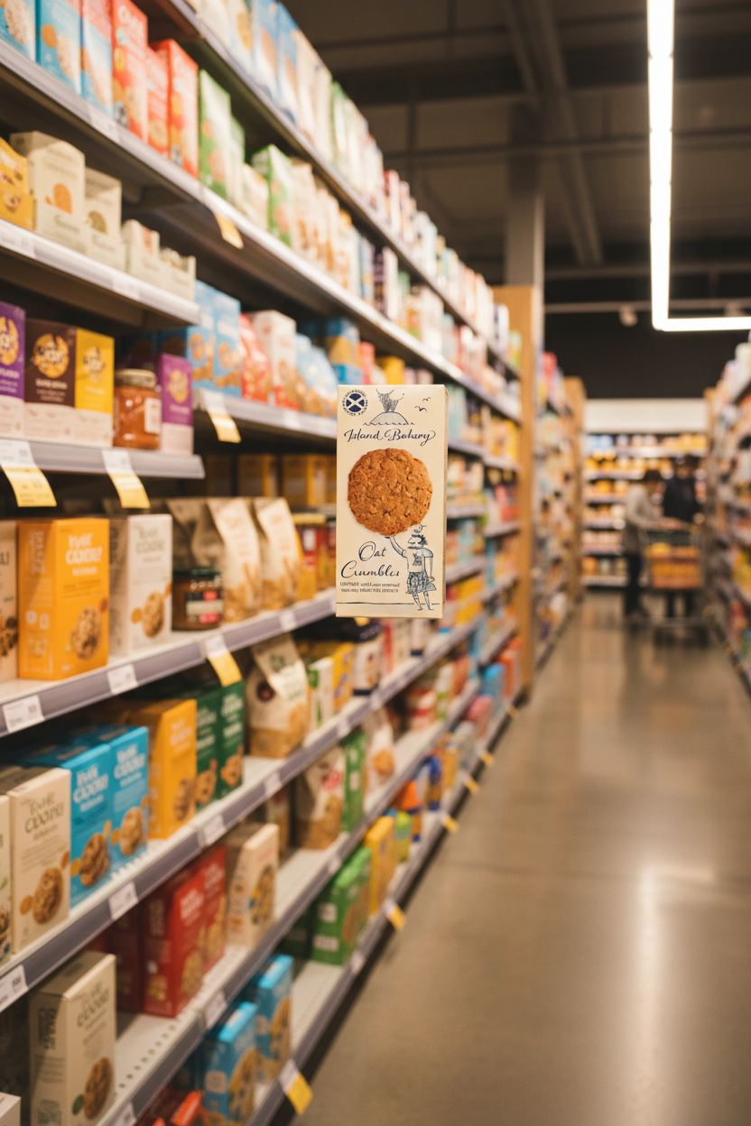 Island Bakery Oat Crumbles - 125g
