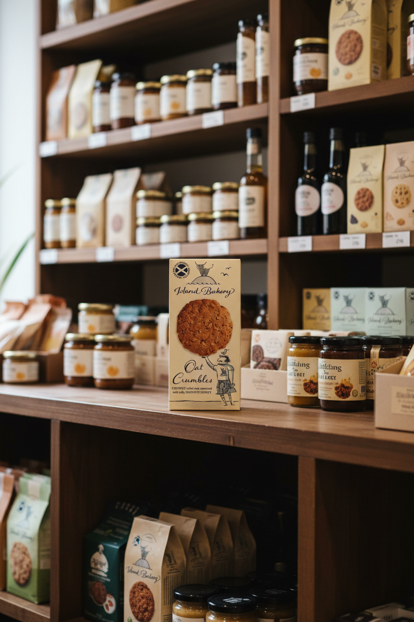 Island Bakery Oat Crumbles - 125g