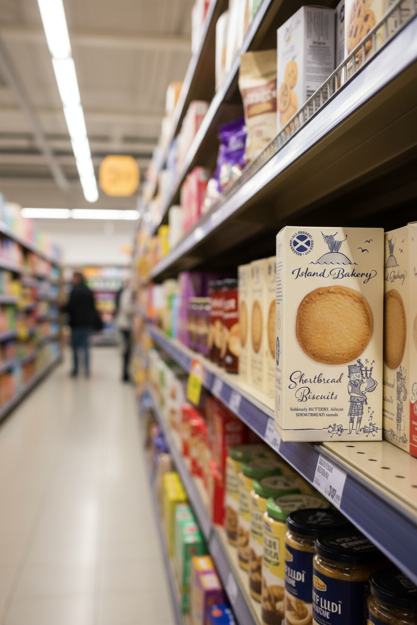 Island Bakery Shortbread Biscuits - 125g
