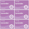 6 x Friendly Soap Lavender Soap - 95g