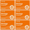 6 x Friendly Soap Orange & Grapefruit Soap - 95g
