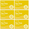 6 x Friendly Soap Tea Tree & Turmeric Soap - 95g