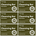 6 x Friendly Soap Shea Butter Cleansing Bar - 95g