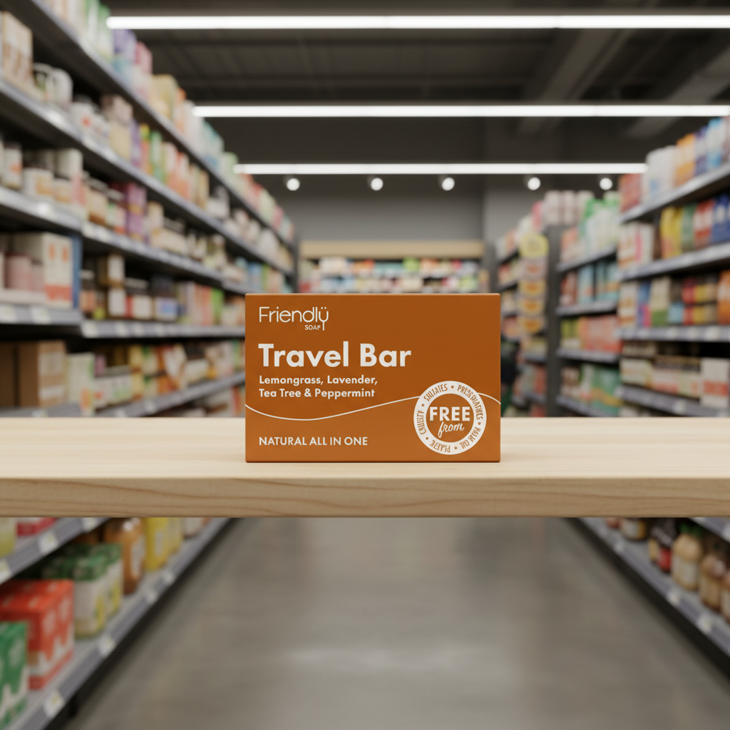 6 x Friendly Soap Travel Bar - 95g