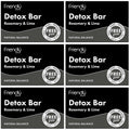 6 x Friendly Soap Detox Bar - 95g