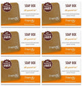 6 x Friendly Soap Soap Box - 32g