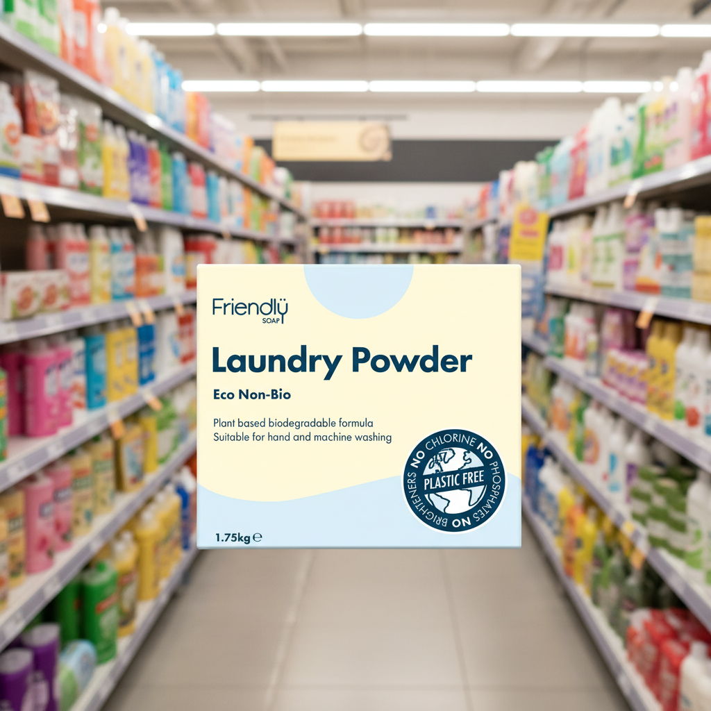 6 x Friendly Soap Laundry Powder - 1750g