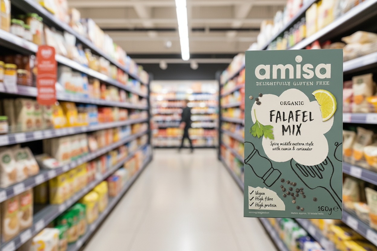 Amisa Organic Falafel Mix - GF - 160g