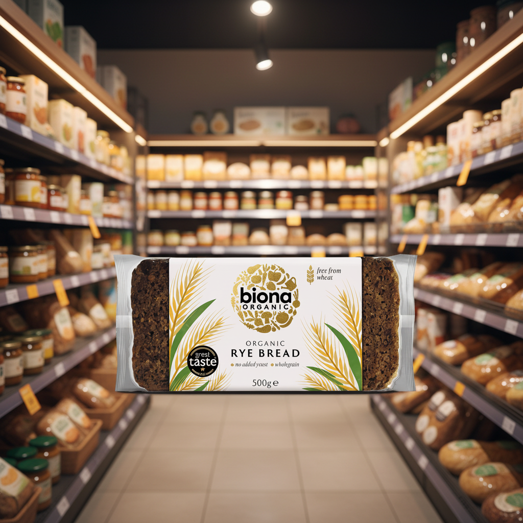 Biona Organic Rye Bread - 500g