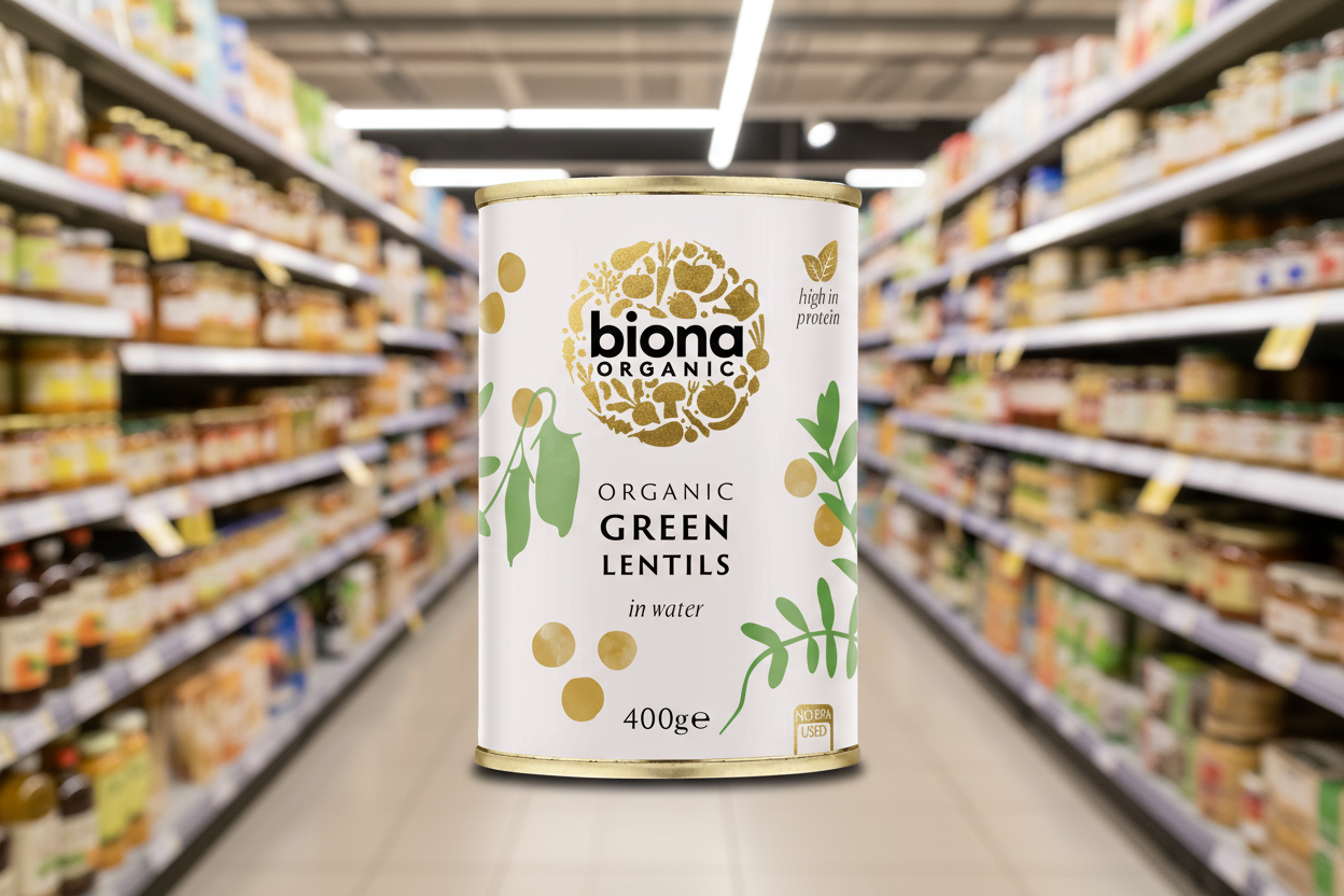 Biona Organic Lentils Green - 400g