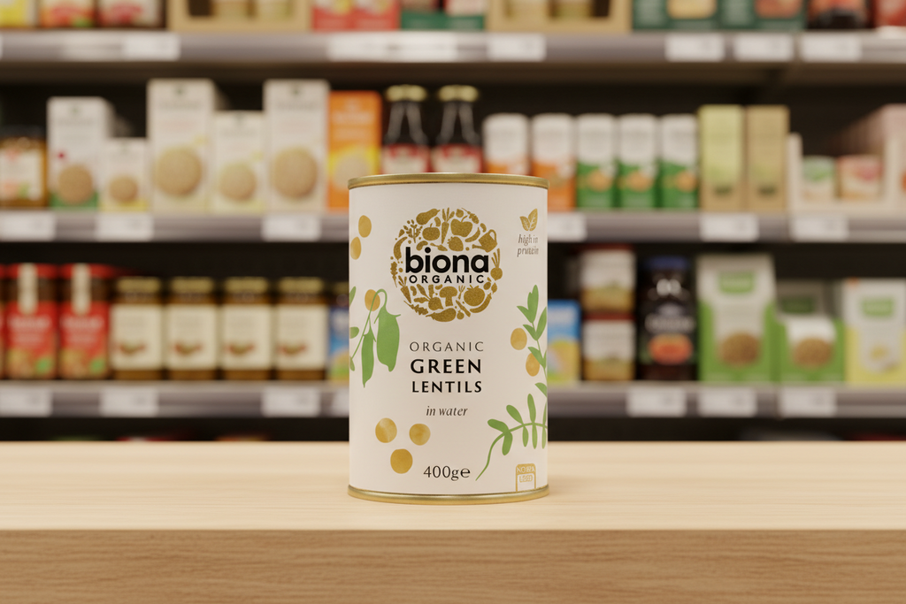 Biona Organic Lentils Green - 400g