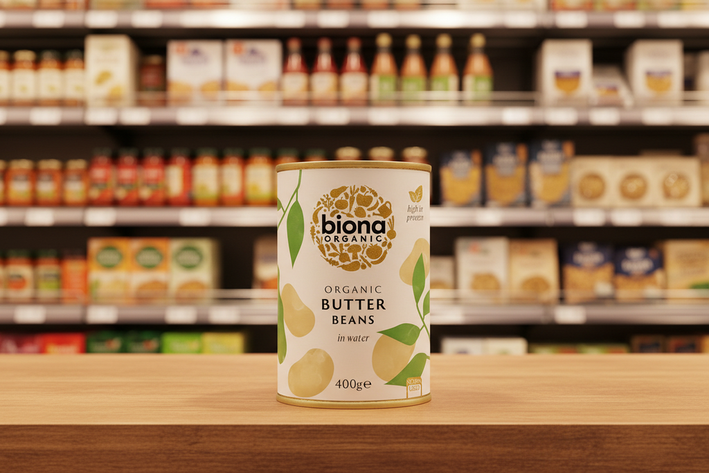 Biona Organic Butter Beans - 400g