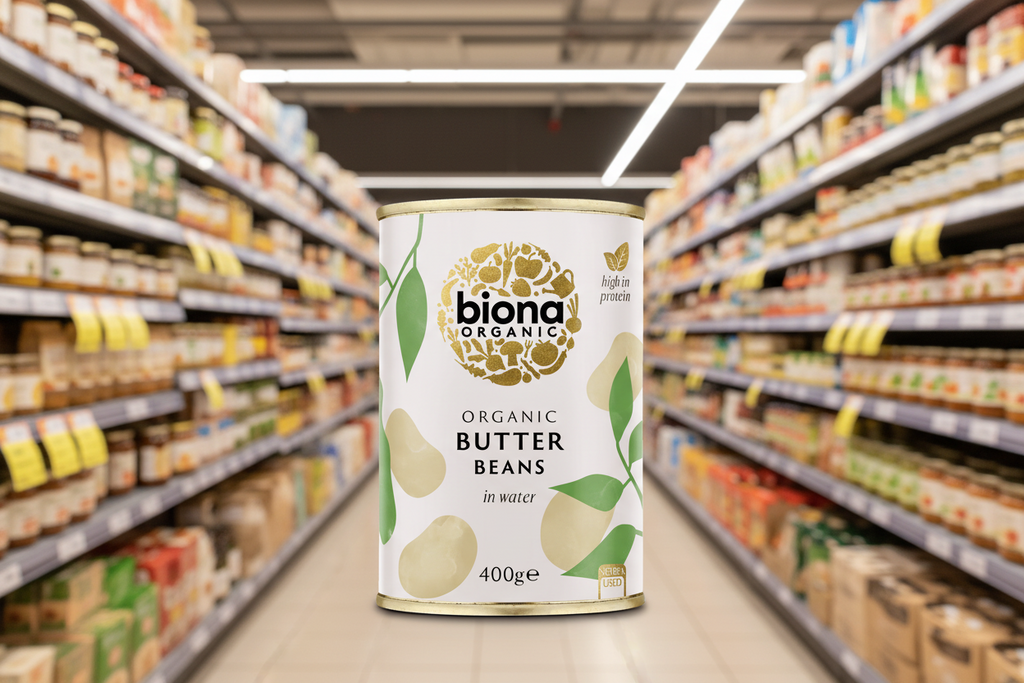 Biona Organic Butter Beans - 400g