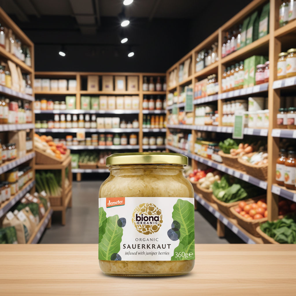 Biona Organic Demeter Sauerkraut - 360g