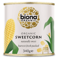 Biona Organic Sweetcorn - Can - 340g