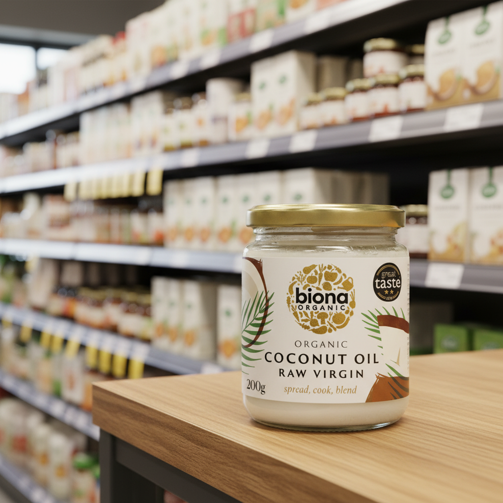 Biona Organic Raw Virgin Coconut Oil - 200g