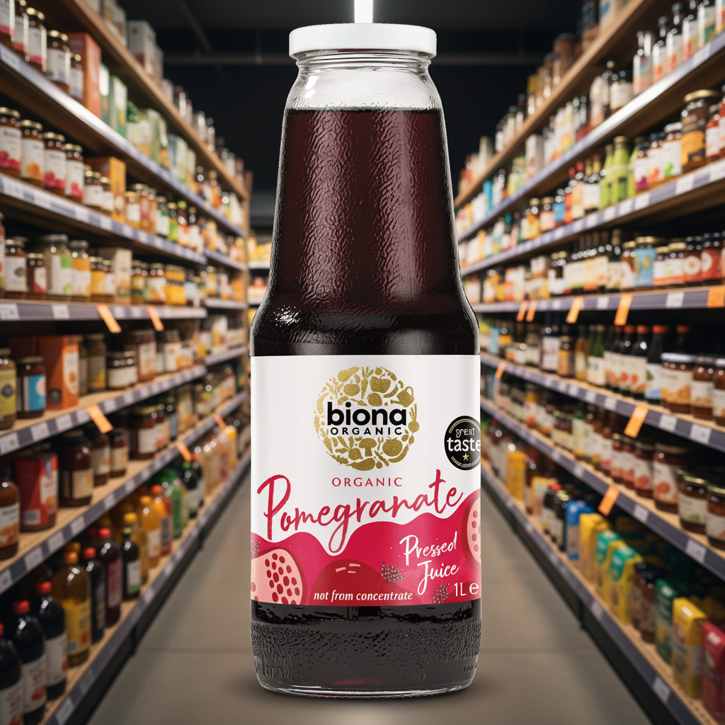 Biona Organic Pomegranate Juice - 1000ml